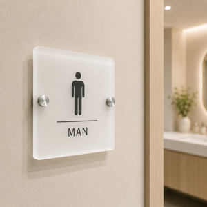 Dental restroom sign