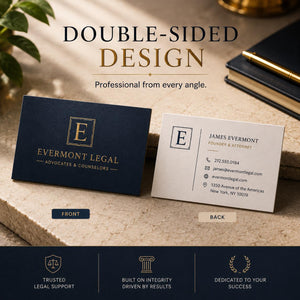 Custom Double-Sided Business Cards