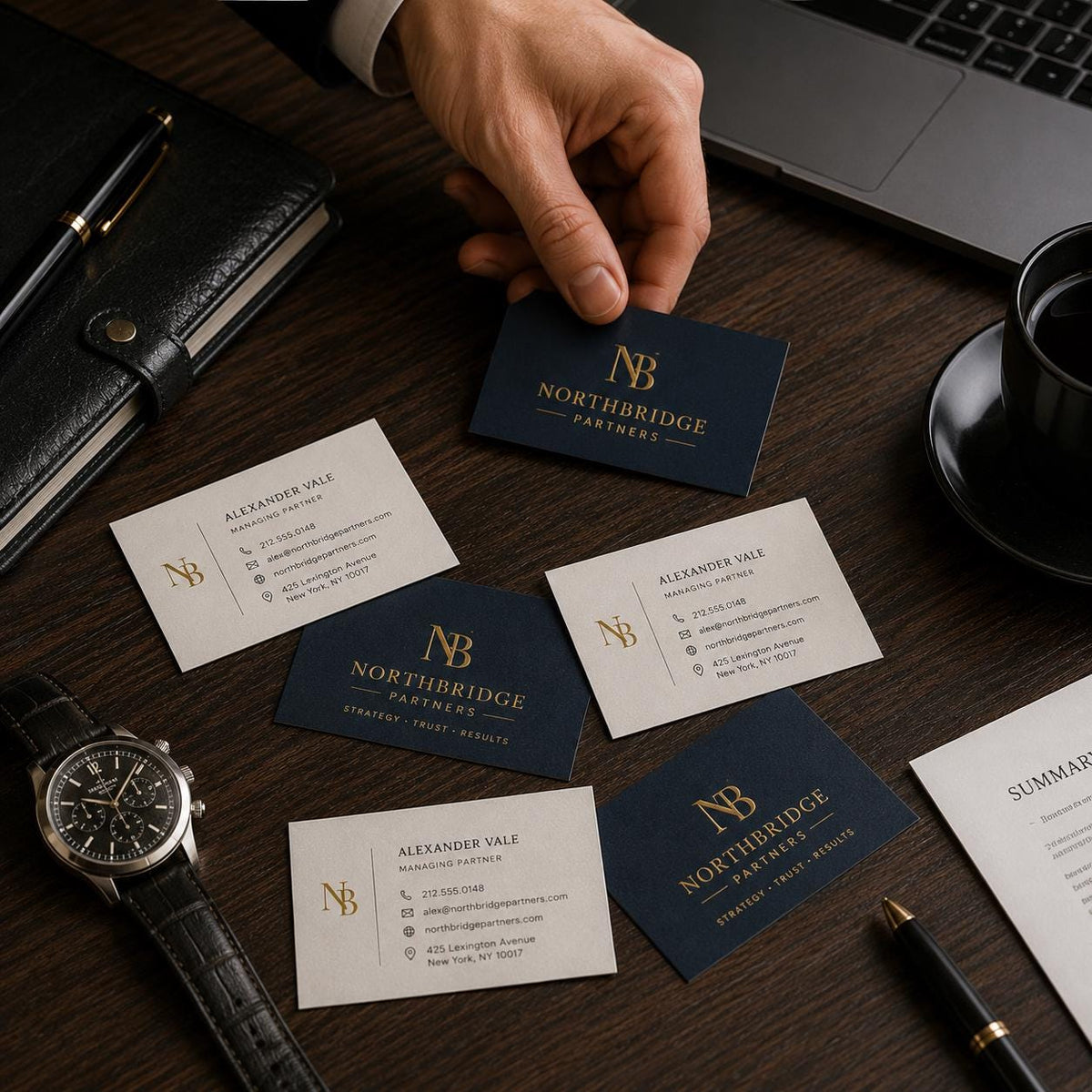 Custom Double-Sided Business Cards