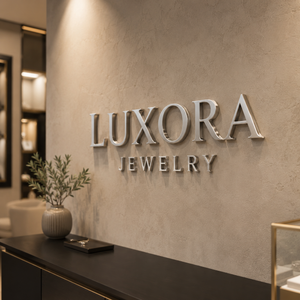 Jewelry store logo sign