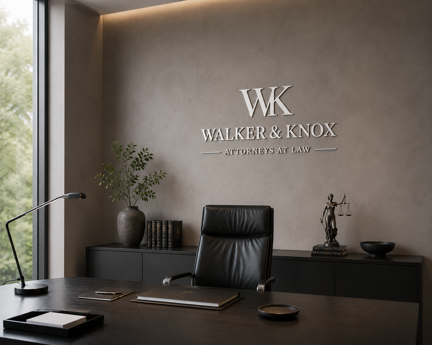 Executive attorney office sign