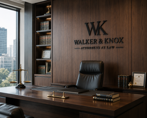 Executive attorney office sign