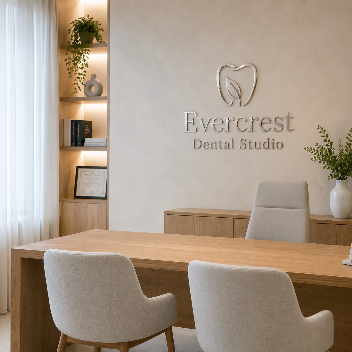 Dental conference and consultation room sign