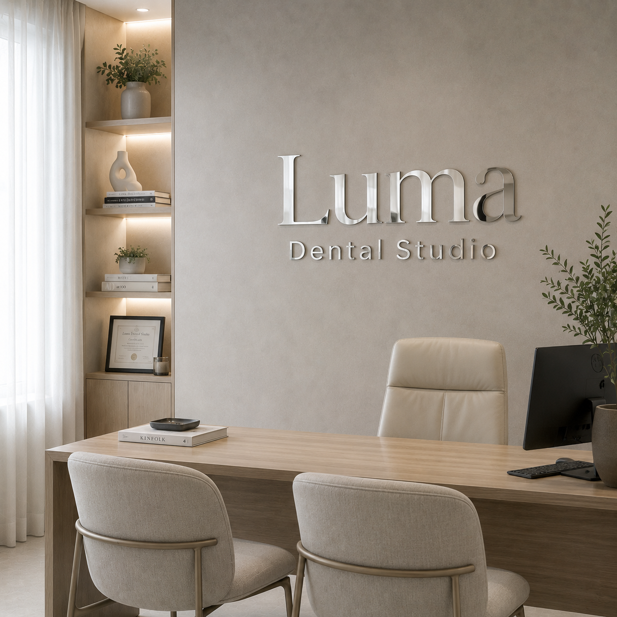Dental conference and consultation room sign