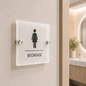 Dental restroom sign