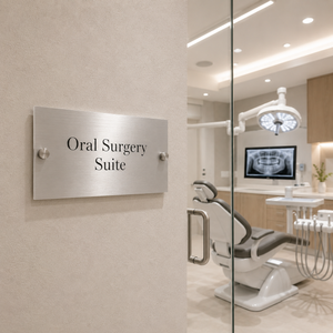 Dental treatment room sign