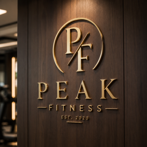 Gym lobby sign