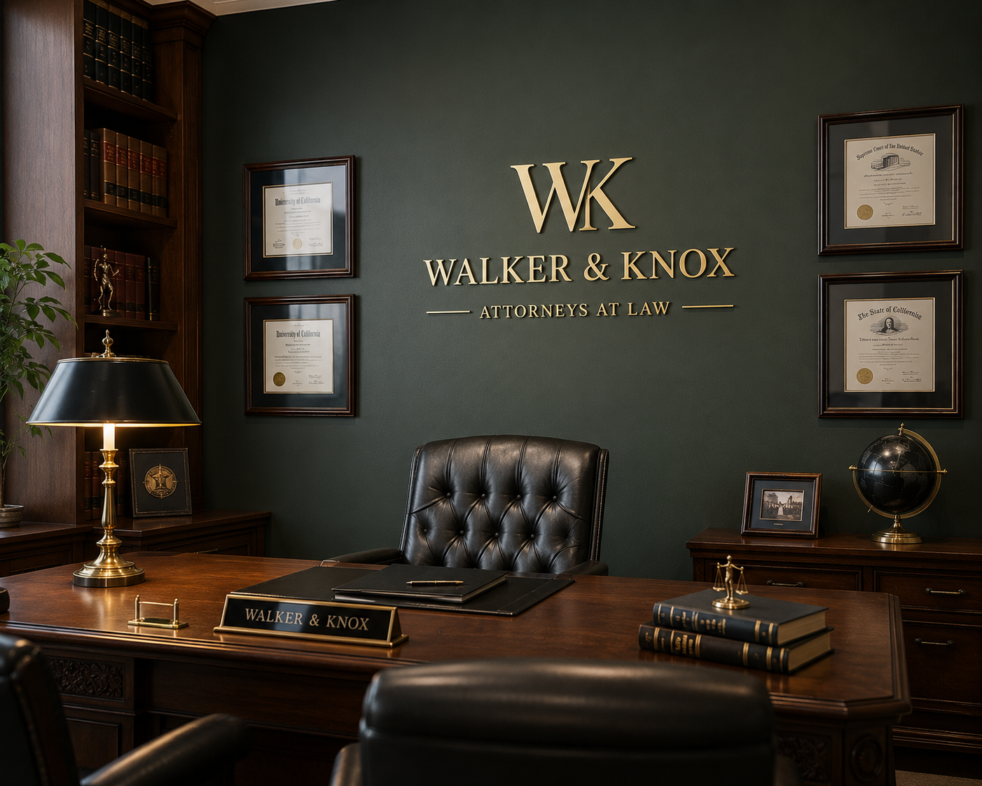 Executive attorney office sign