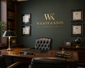 Executive attorney office sign